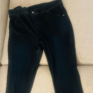 Hue Dark Blue Jeggings - size XL